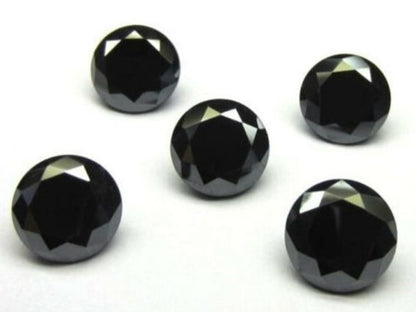 6 mm black diamond aaa quality