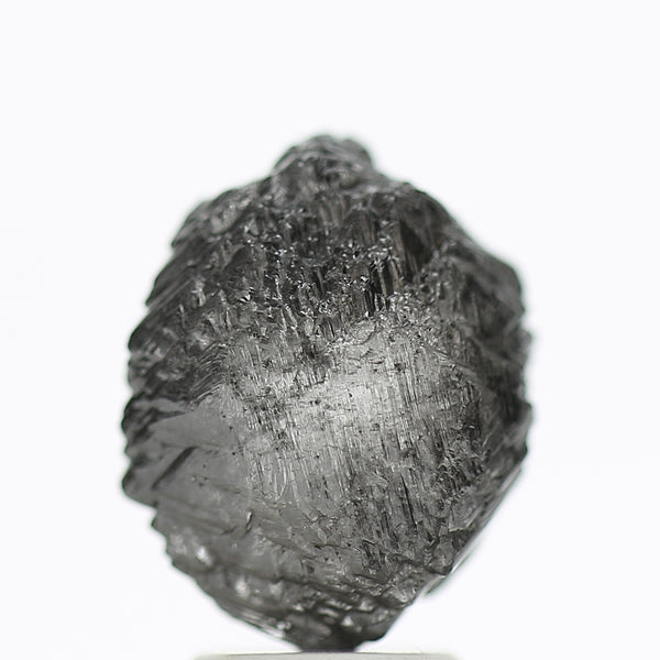 4.64 Carat Black Gray Natural Raw Uncut Rough Diamond