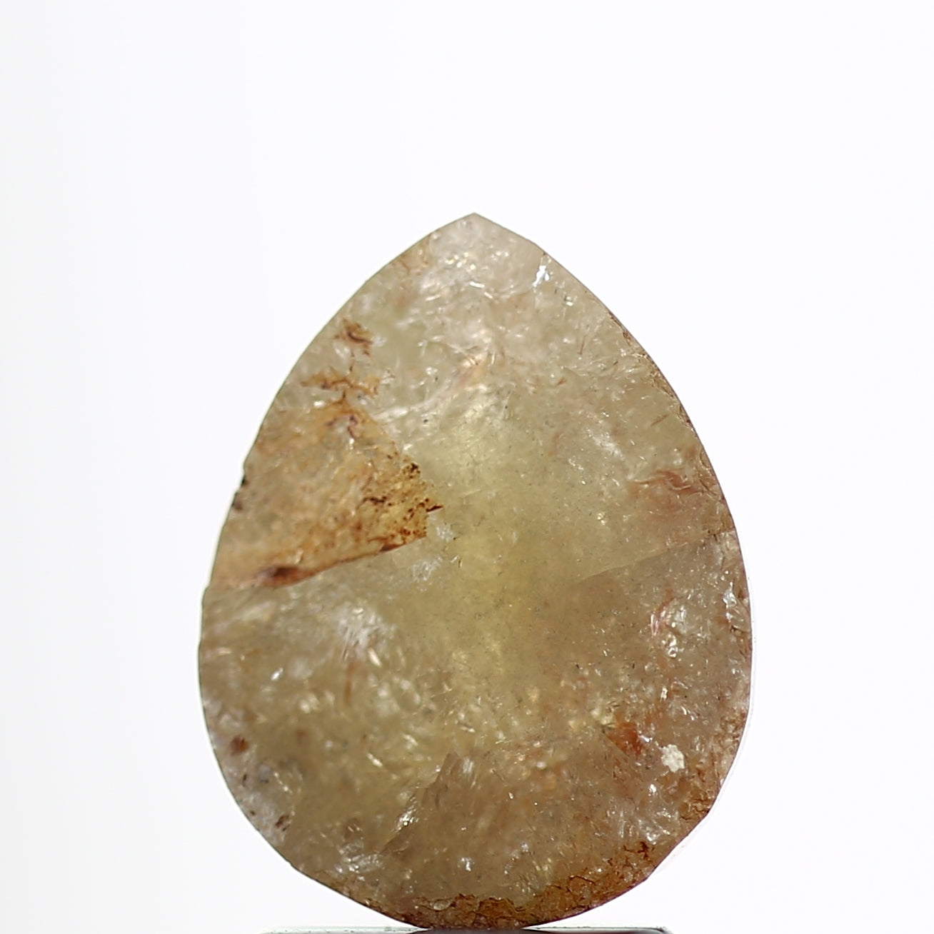 1.80 Carat Pear Rustic Diamond Rose Cut Natural Loose Diamond SDM14