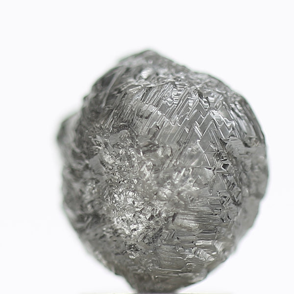 3.58 Carat Gray Natural Raw Uncut Rough Diamond