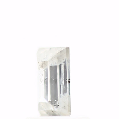 0.70 Carat 6.32 MM Natural White Baguette Cut Salt and Pepper Diamond - Blackdiamond