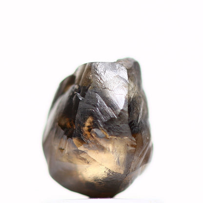 1.49 Carat Natural Fancy Chocolate Brown Crystal Rough Diamond 6.9 MM - Blackdiamond