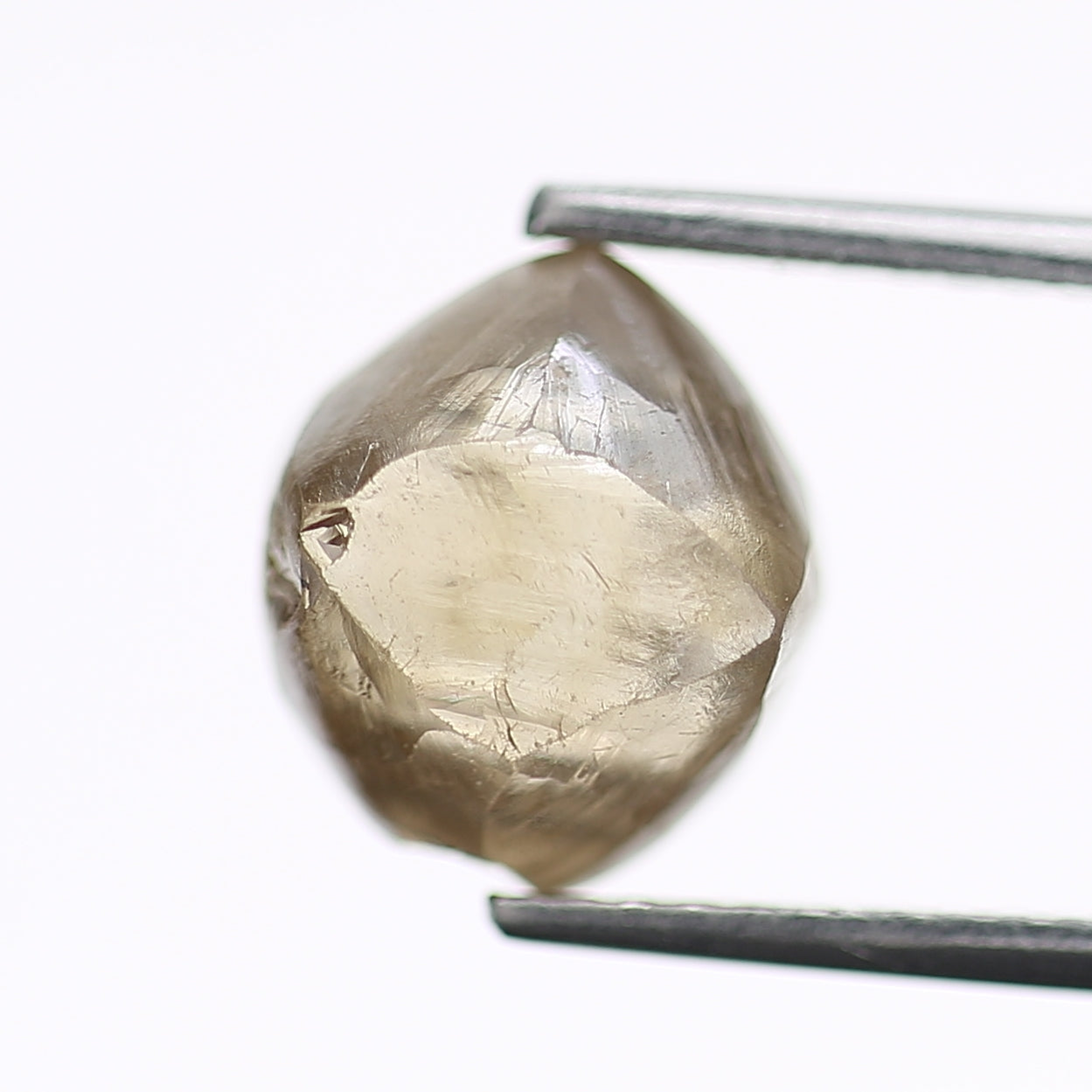 4.26 Carat Natural Fancy Champagne Brown Rough Diamond 9 MM