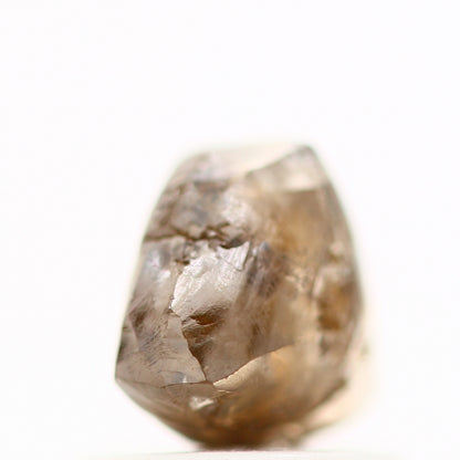 0.98 Carat Natural Fancy Champagne Brown Crystal Rough Diamond 5.65 MM - Blackdiamond