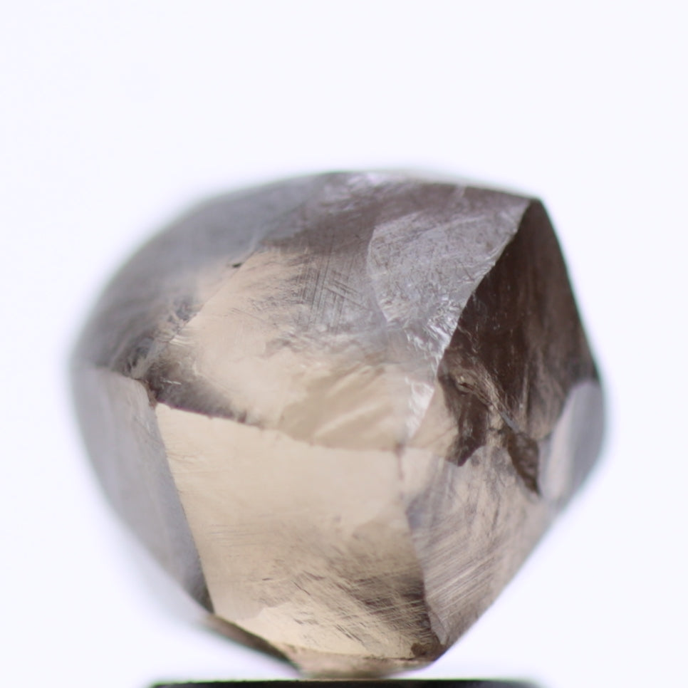 3.80 Carat Natural Fancy Deep Brown Rough Diamond 7.92 MM