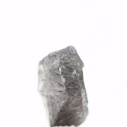 3.50 Carat Fancy Gray Crystal Raw Rough Natural Diamond 11.17 MM - Blackdiamond