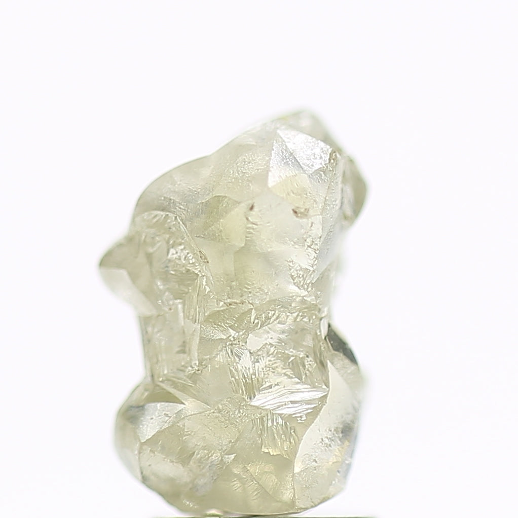 2.77 Carat Natural Clear Crystal Rough Diamond 10.10 MM