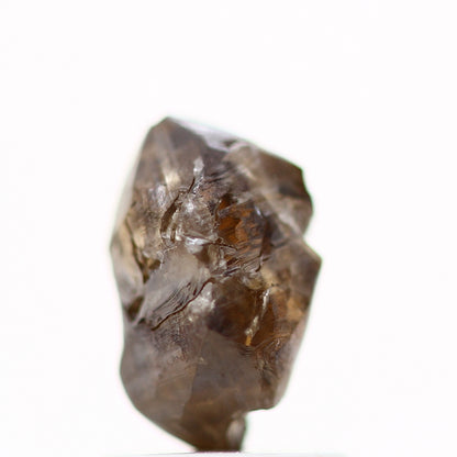 1.37 Carat Uncut Raw Diamond Brown Rough Natural Diamond 7.90 MM - Blackdiamond