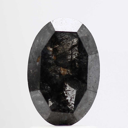 salt and pepper natural diamond black