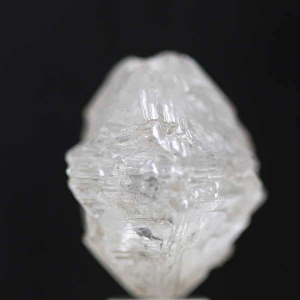 11 Carat Natural White Rough Diamond Octahedron Shape 11 MM