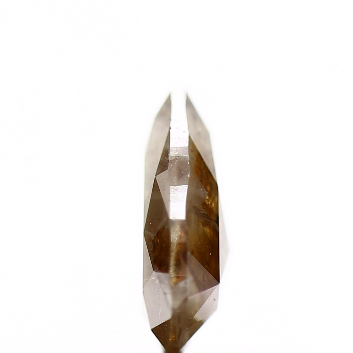 Pear 1 Carat Salt and Pepper Diamond 8.2 MM