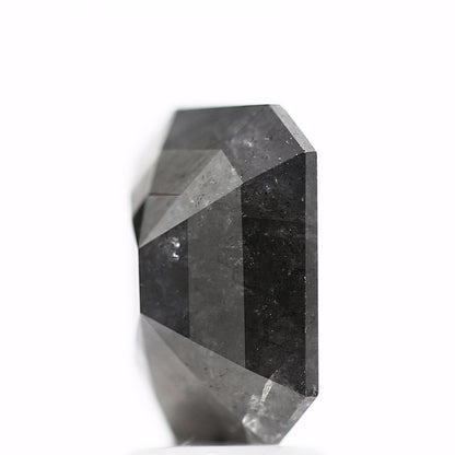 2.69 Carat Fancy Black Gray Salt and Pepper Natural Loose Diamond - Blackdiamond