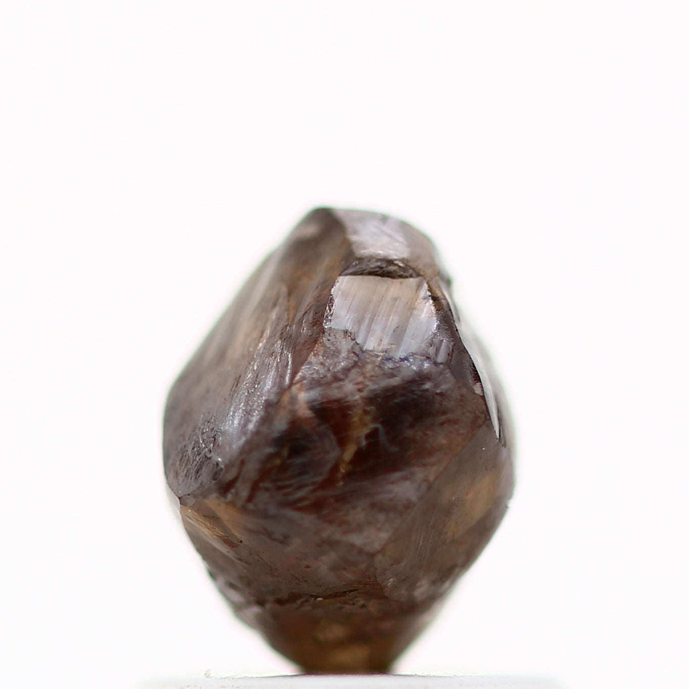 1.26 Carat Natural Fancy Brown Raw Uncut Rough Loose Diamond 6.40 MM - Blackdiamond