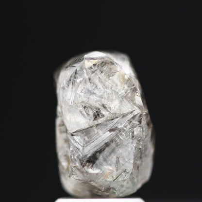 3.88 Carat Natural Loose White Raw Uncut Rough Diamond 9.80 MM - Blackdiamond