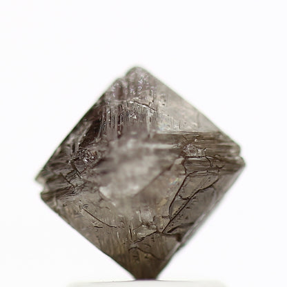 2.17 Carat Fancy Brown Purple Raw Octahedron Rough Diamond 7.70 MM - Blackdiamond