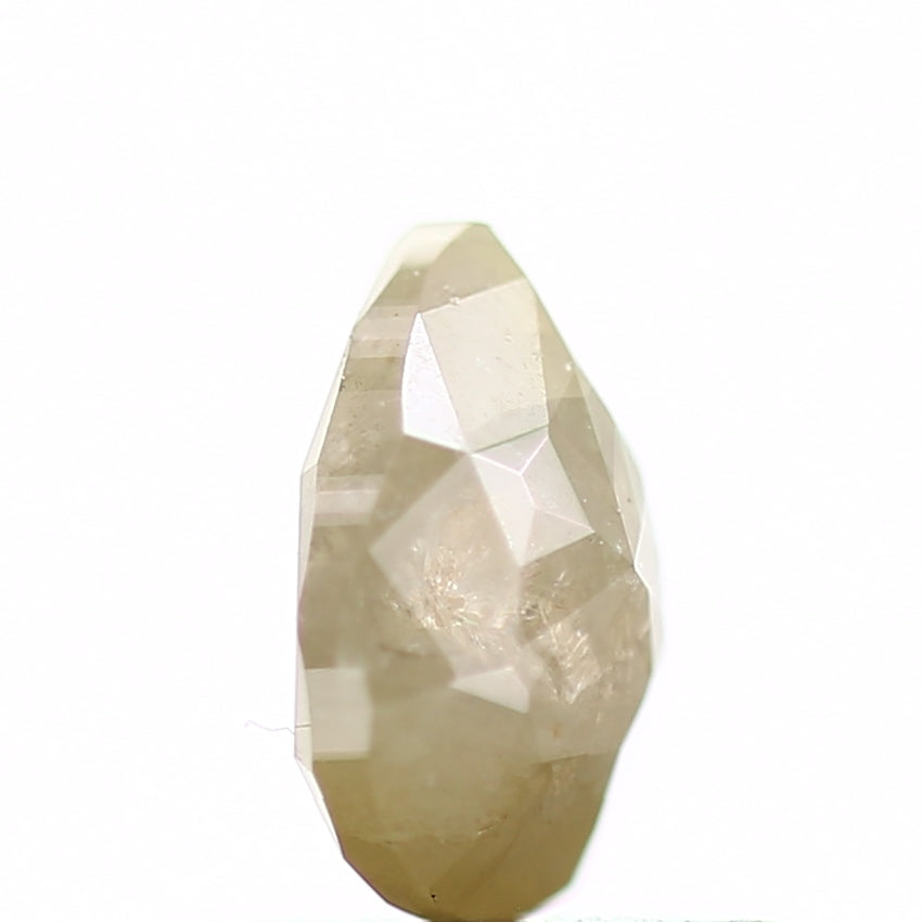 0.60 Carat Natural Pear Rose Cut Rustic Diamond SDM309