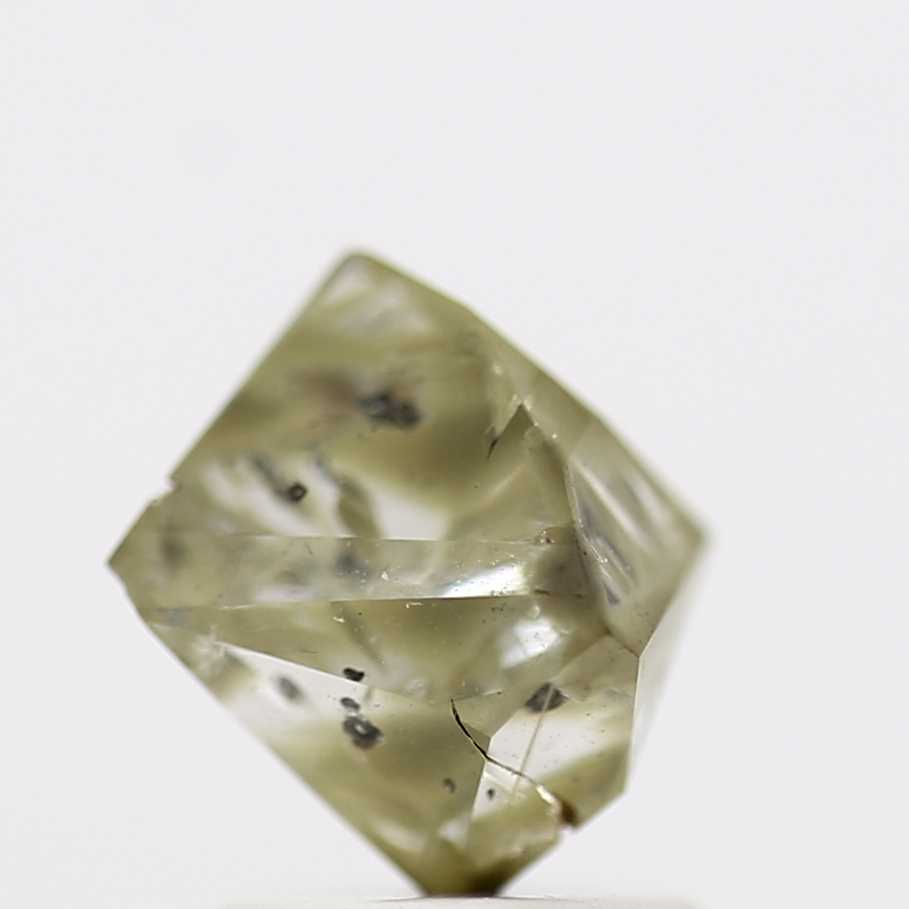 1.79 Carat Natural Octahedron Rough Diamond 6.50 MM - Blackdiamond