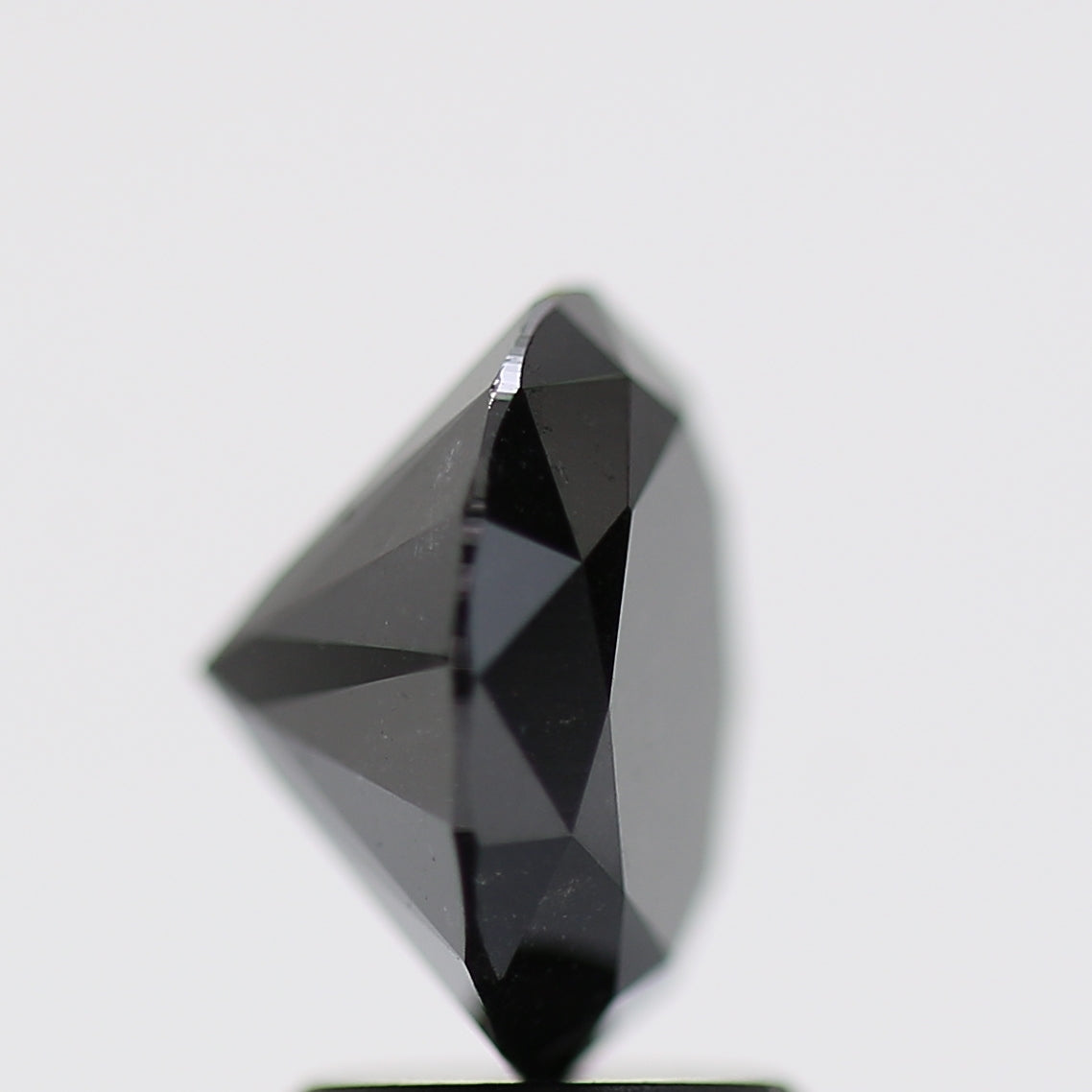 2.78 Carat Fancy Black Round Brilliant Diamond GIA Certified