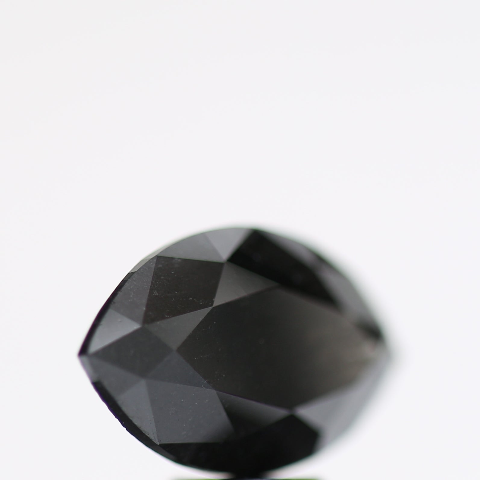 4.70 Carat Fancy Black Marquise Brilliant Diamond GIA Certified