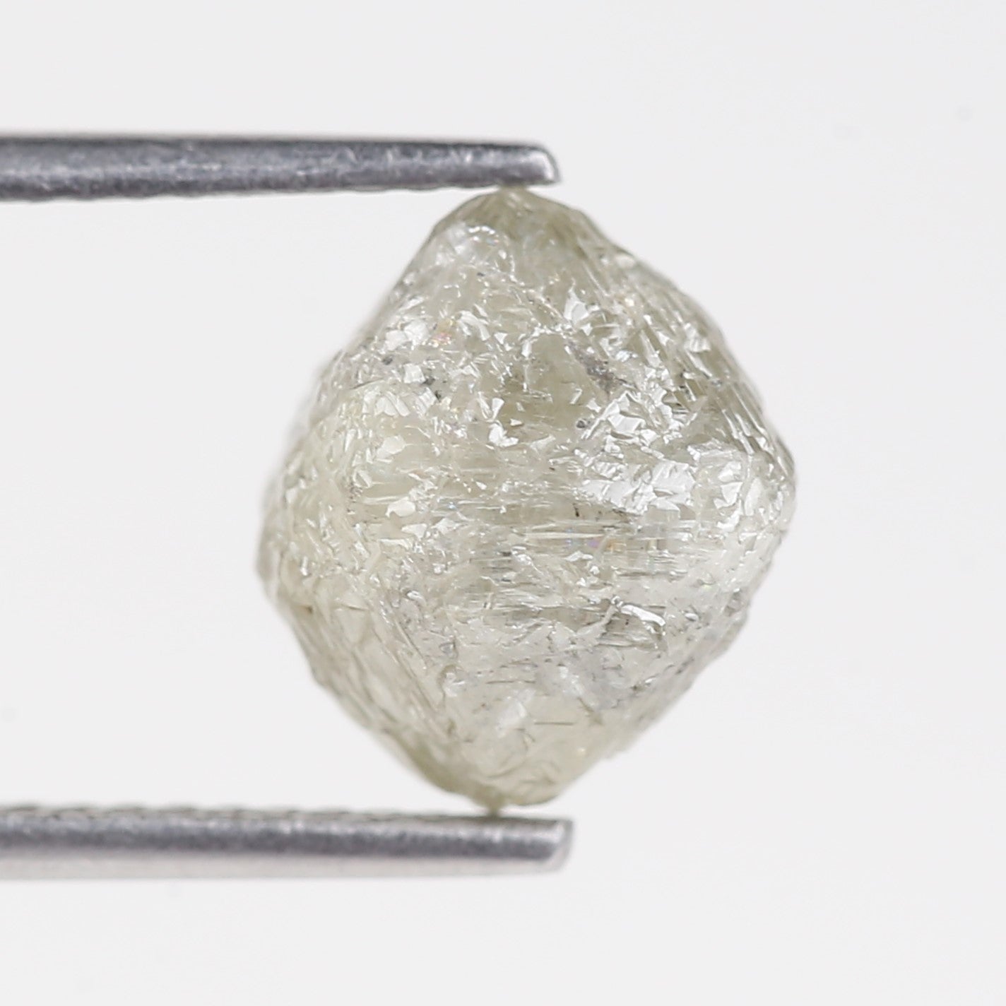 5.30 Carat Natural Rough Octahedron Diamond 9.95 MM