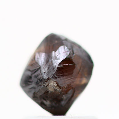 1.38 Carat Natural Fancy Cognac Brown Crystal Rough Diamond 6.35 MM - Blackdiamond