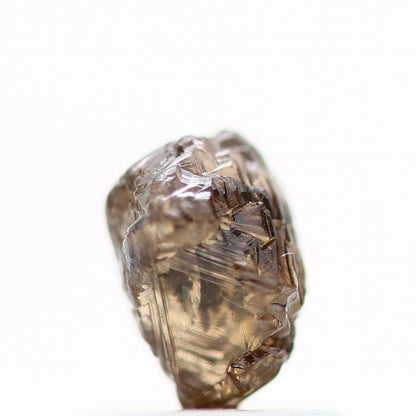 0.92 Carat Natural Cognac Brown Crystal Uncut Rough Diamond 5.5 MM - Blackdiamond