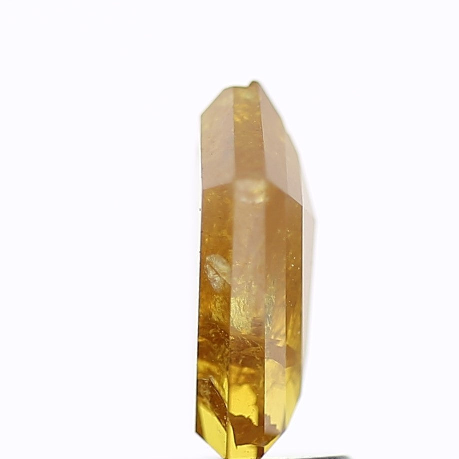 1.32 Carat Natural Yellow Kite Salt and Pepper Diamond 9.25 MM