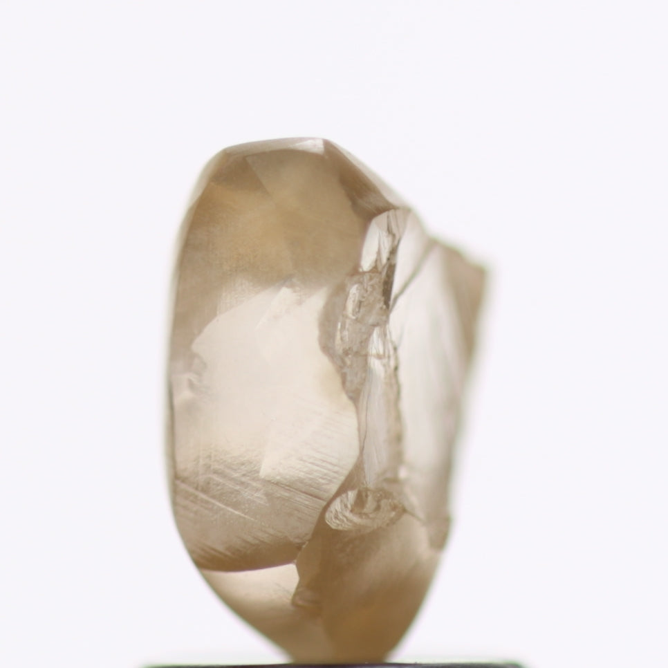 1.59 Carat Fancy Brown Rough Natural Diamond 6.78 MM
