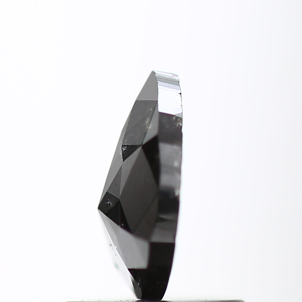 0.60 Carat Fancy Black Pear Shape Natural Loose Diamond SDM975