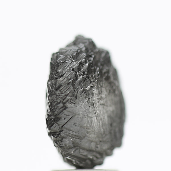 4.64 Carat Black Gray Natural Raw Uncut Rough Diamond