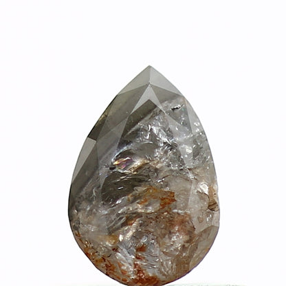 0.38 Carat Fancy Gray Pear Cut Natural Loose Diamond SDM987