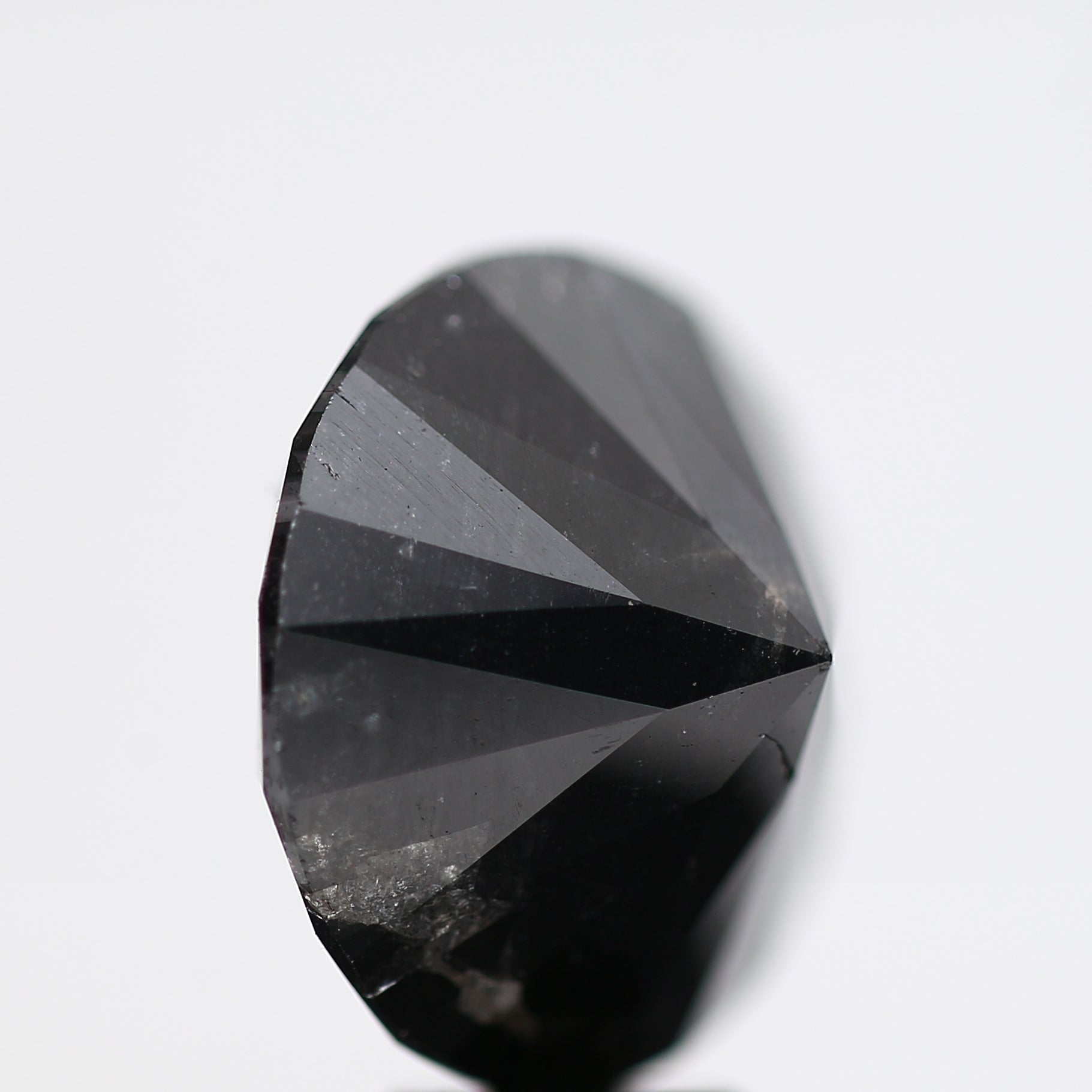 9.30 Carat Fancy Black Round Brilliant Diamond GIA Certified