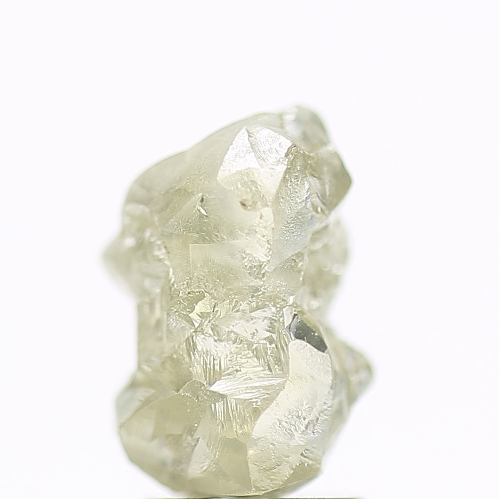 2.77 Carat Natural Clear Crystal Rough Diamond 10.10 MM
