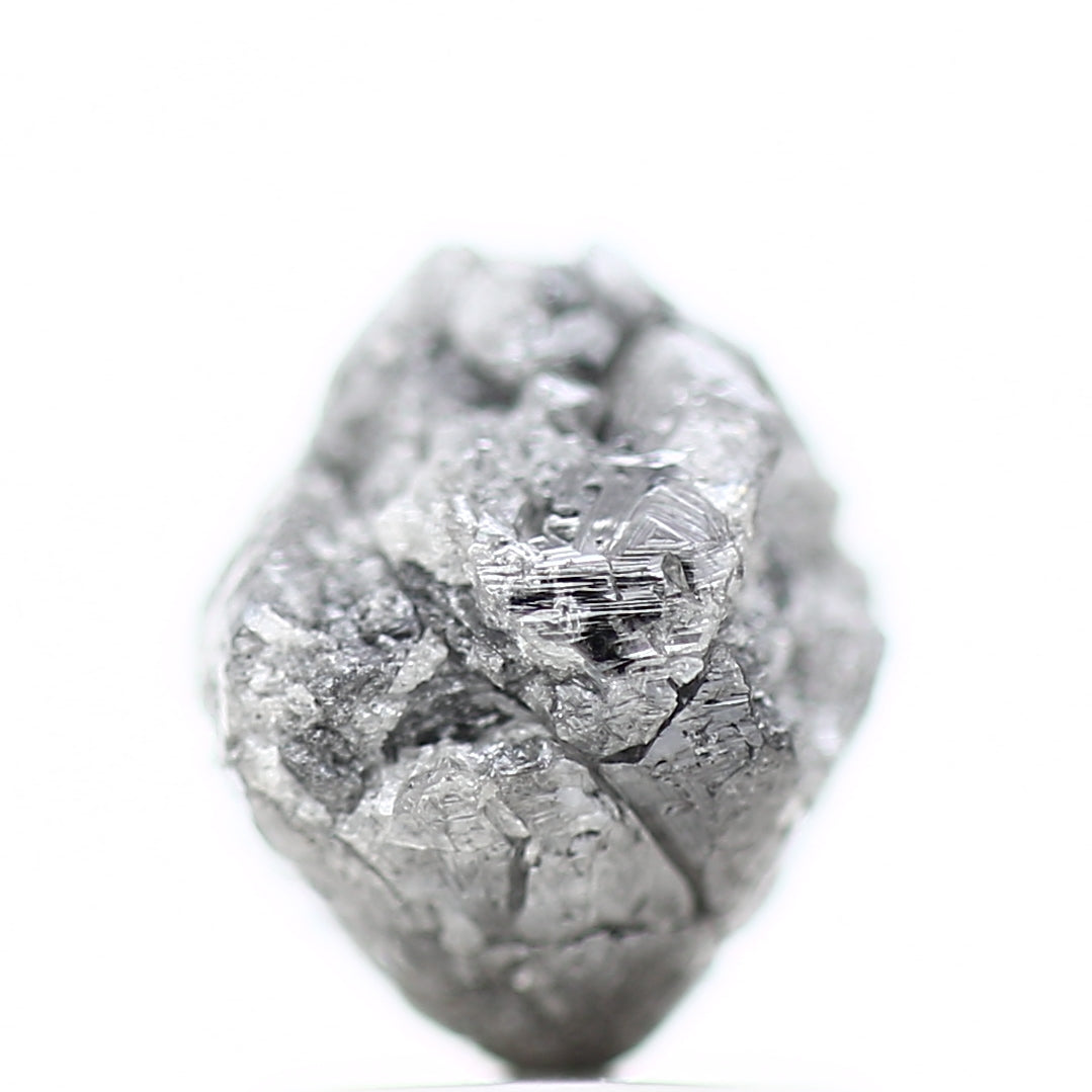 crystal gray rough diamond