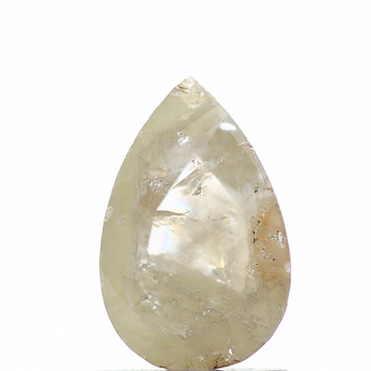 0.96 Carat Natural Pear Rose Cut Rustic Loose Diamond SDM94