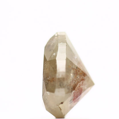 1.67 Carat Rustic Pear Brilliant Cut Salt and Pepper Diamond