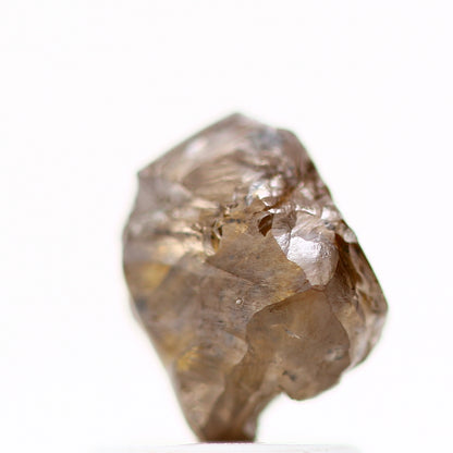 1.43 Carat Cognac Brown Crystal Uncut Rough Natural Diamond 7.25 MM - Blackdiamond