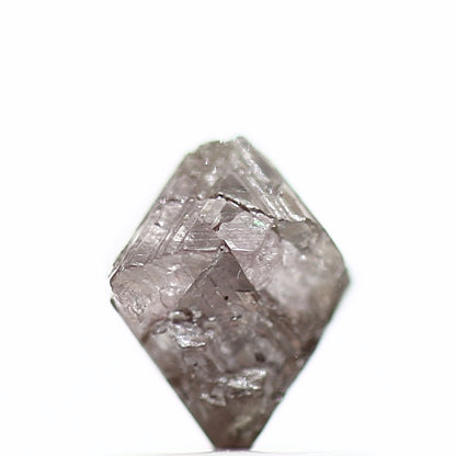 1.22 Carat Purple Pink Octahedron Rough Natural Diamond 6.50 MM - Blackdiamond