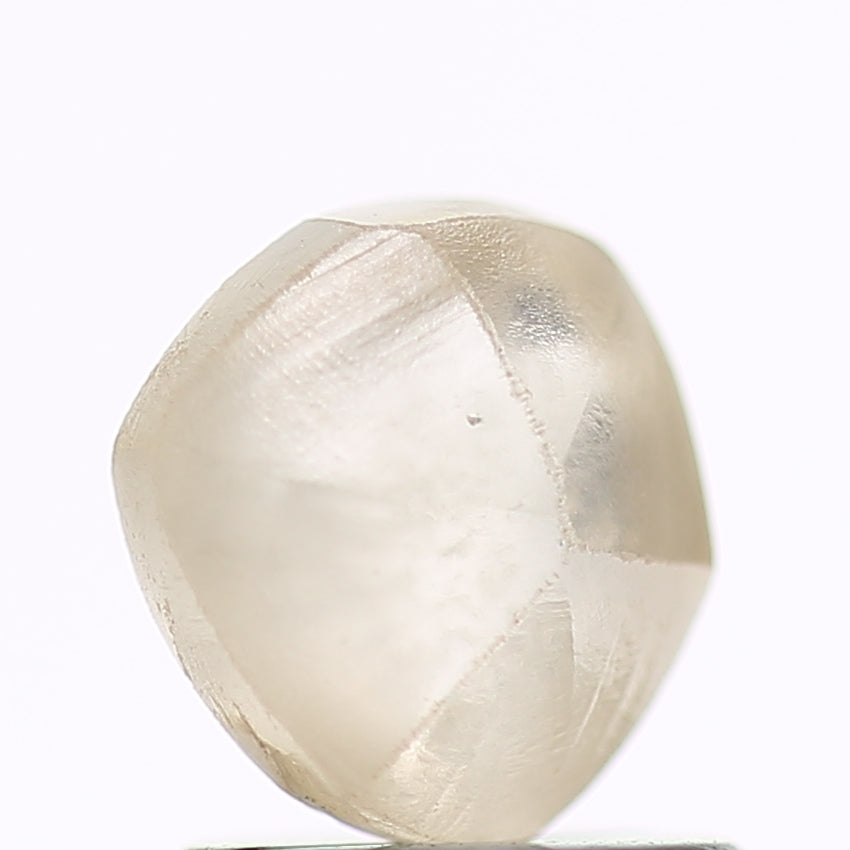 1.19 Carat Natural Champagne Brown Uncut Loose Raw Diamond 6.1 MM