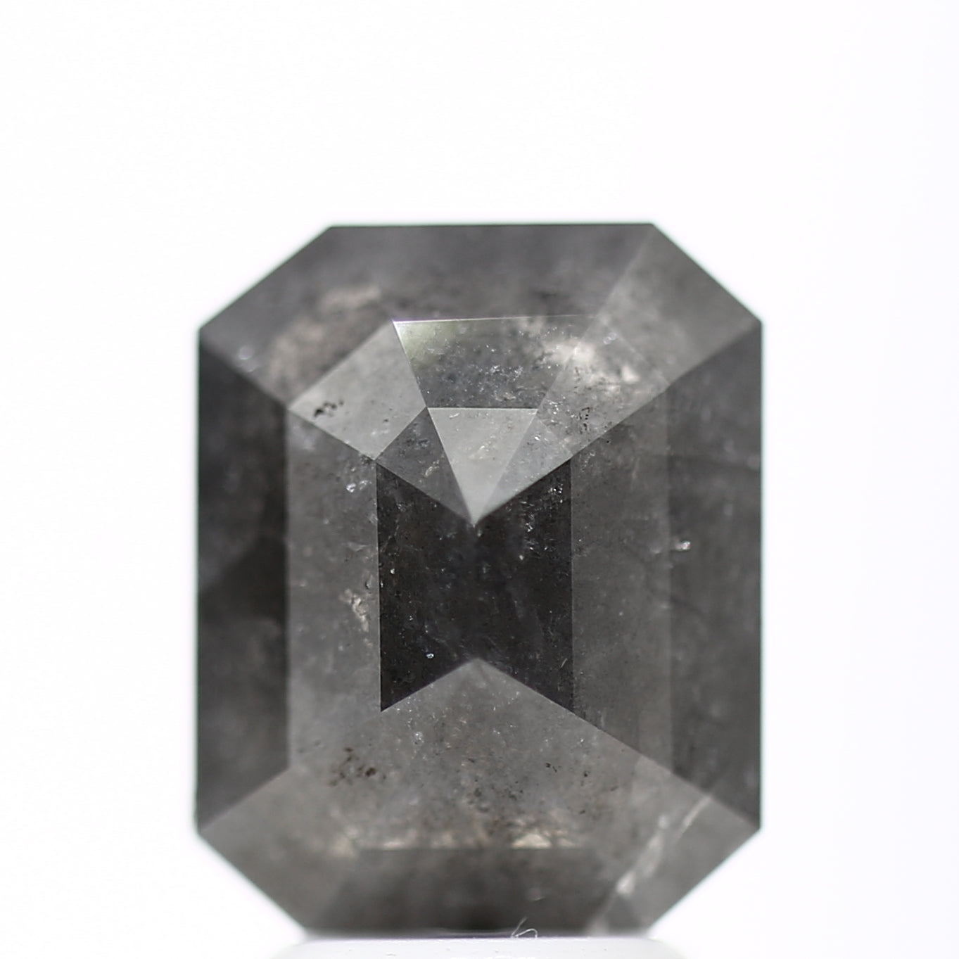 2.69 Carat Fancy Black Gray Salt and Pepper Natural Loose Diamond - Blackdiamond