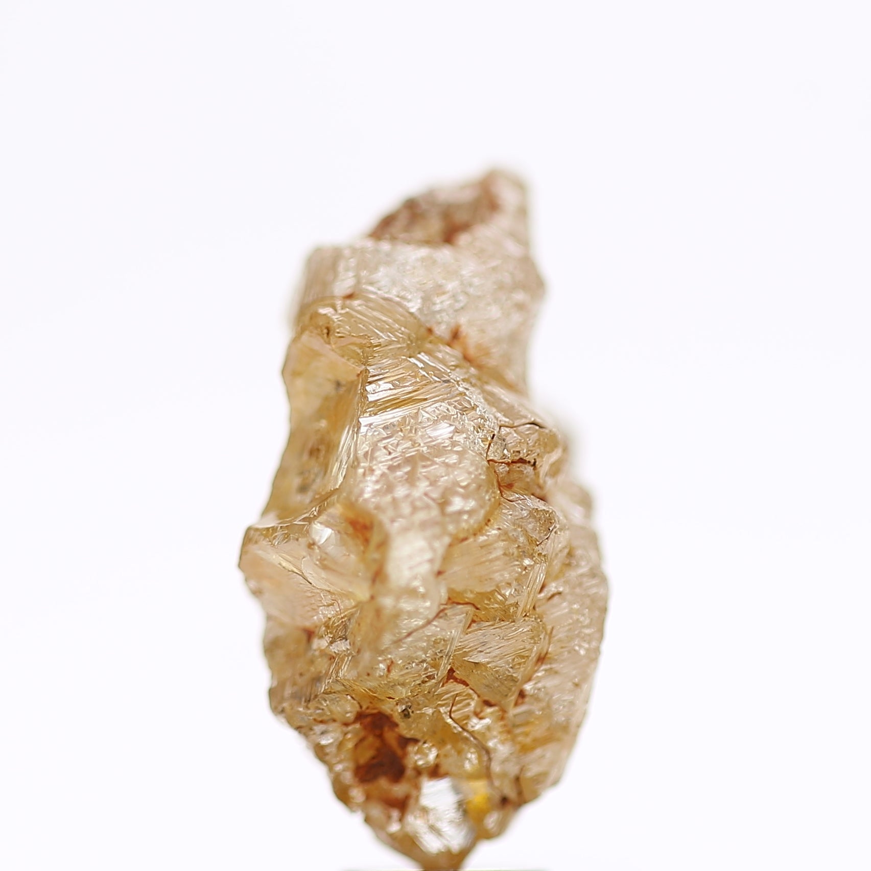 11 Carat Natural Fancy Orange Brown Rough Diamond 18.82 MM