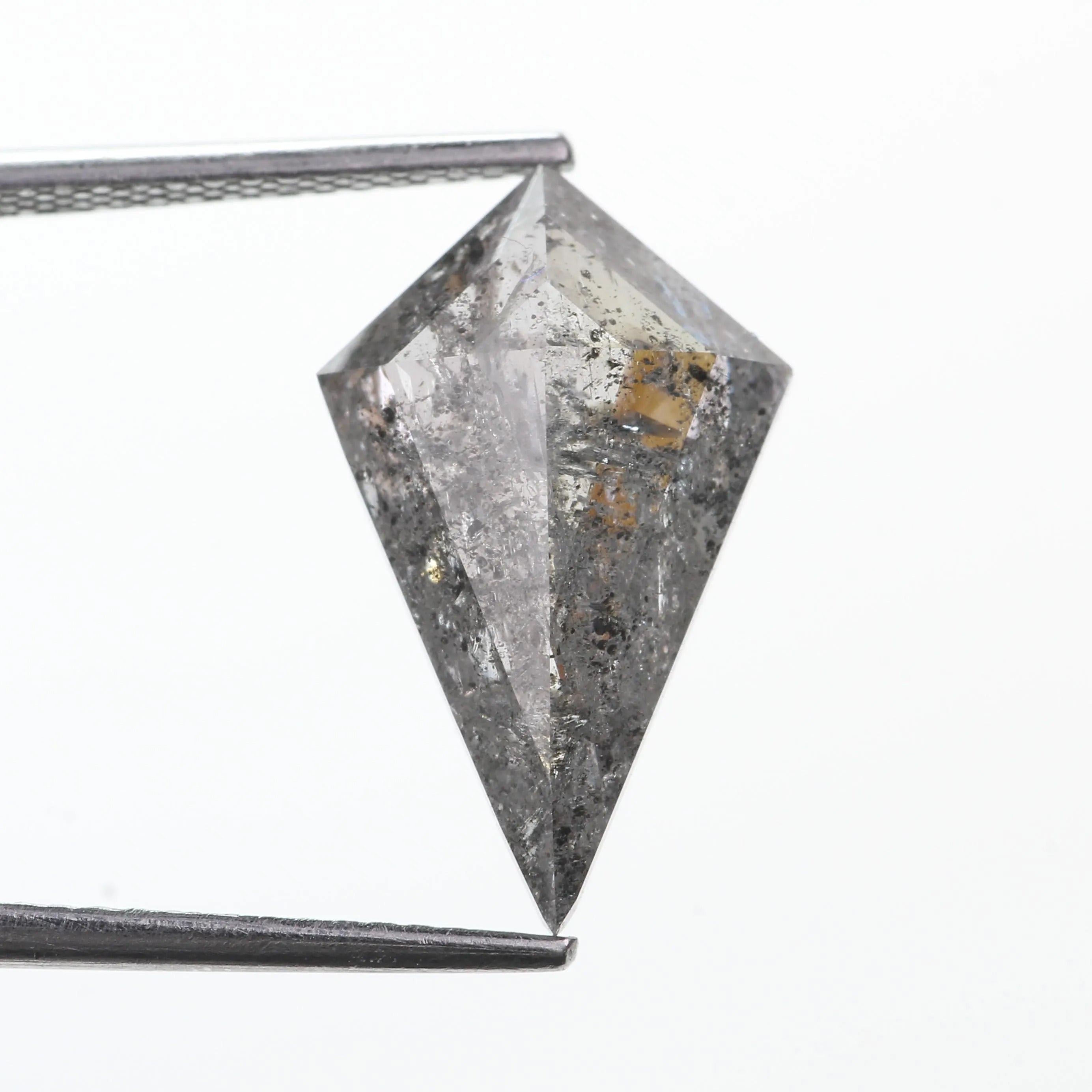 5 Ct Kite Salt and Pepper Diamond Natural 16.90 MM