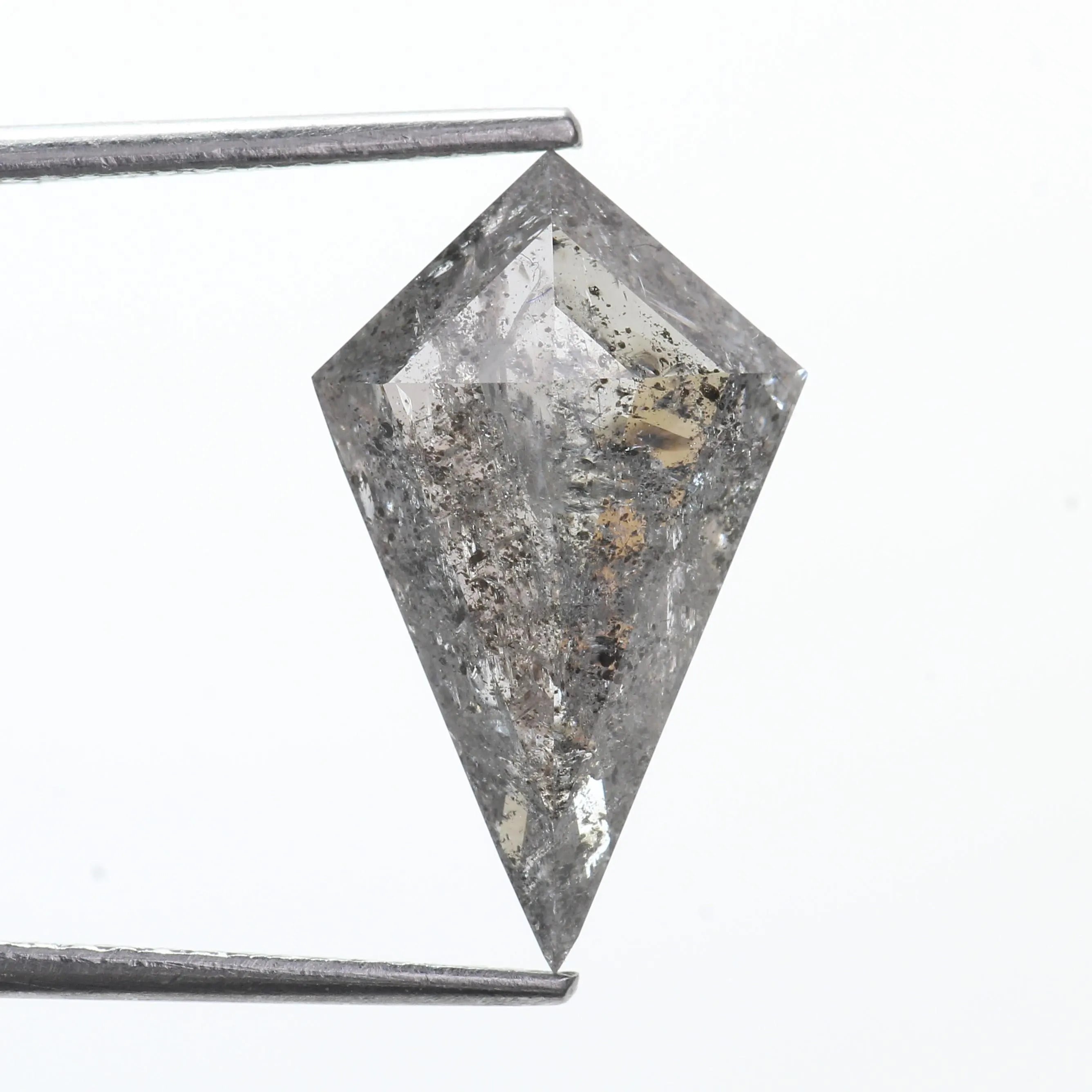 5 Ct Kite Salt and Pepper Diamond Natural 16.90 MM