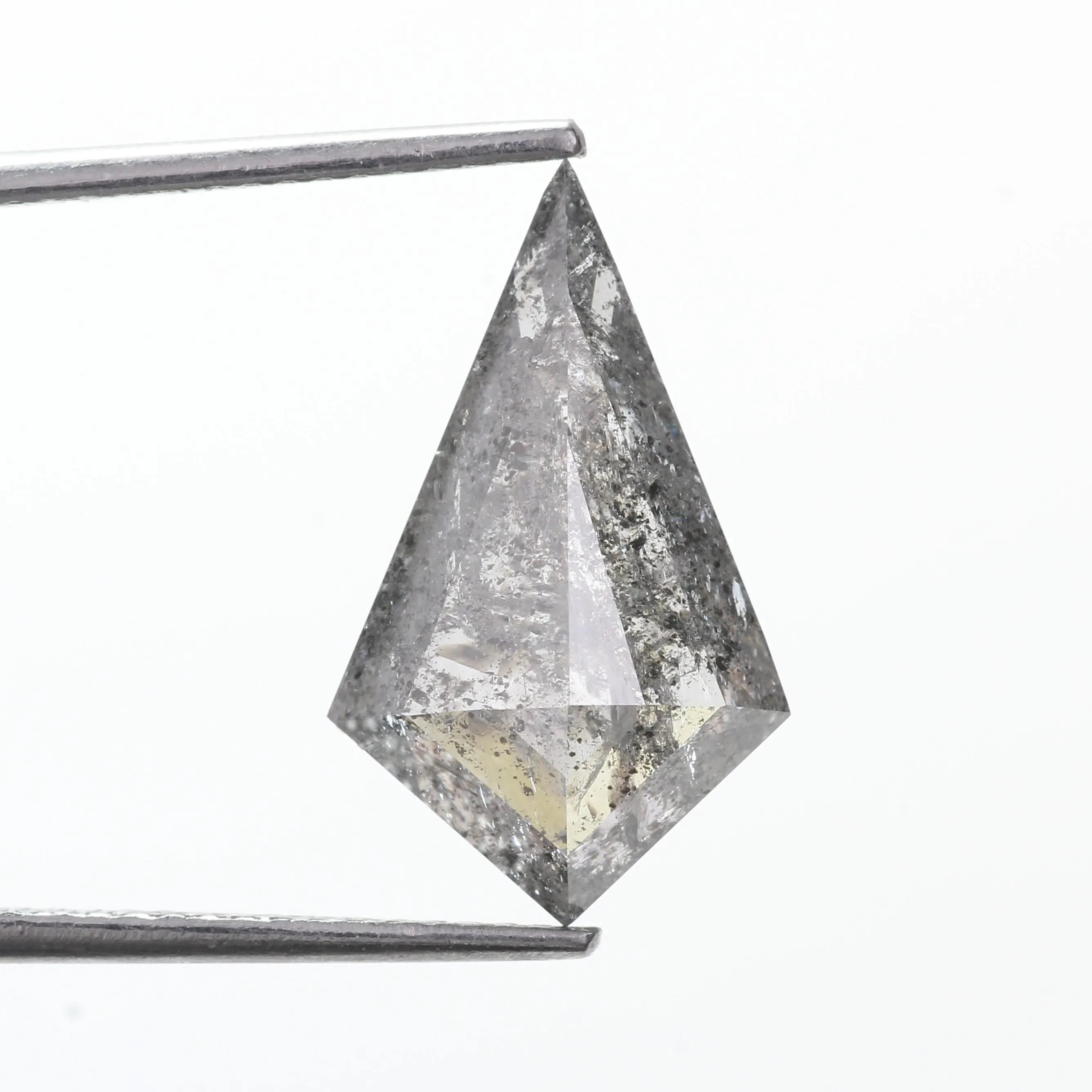 5 Ct Kite Salt and Pepper Diamond Natural 16.90 MM