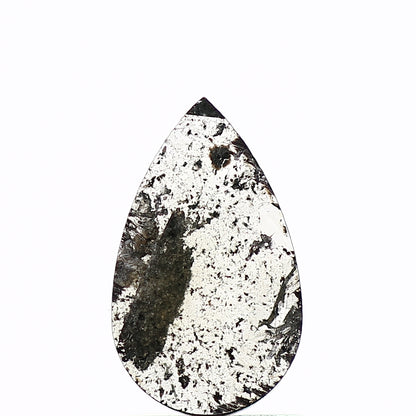 0.59 Carat Natural Pear Icy Gray Slice Diamond SDM917