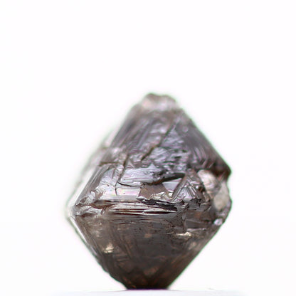 0.90 Carat Fancy Cognac Brown Octahedron Natural Rough Diamond 6 MM - Blackdiamond