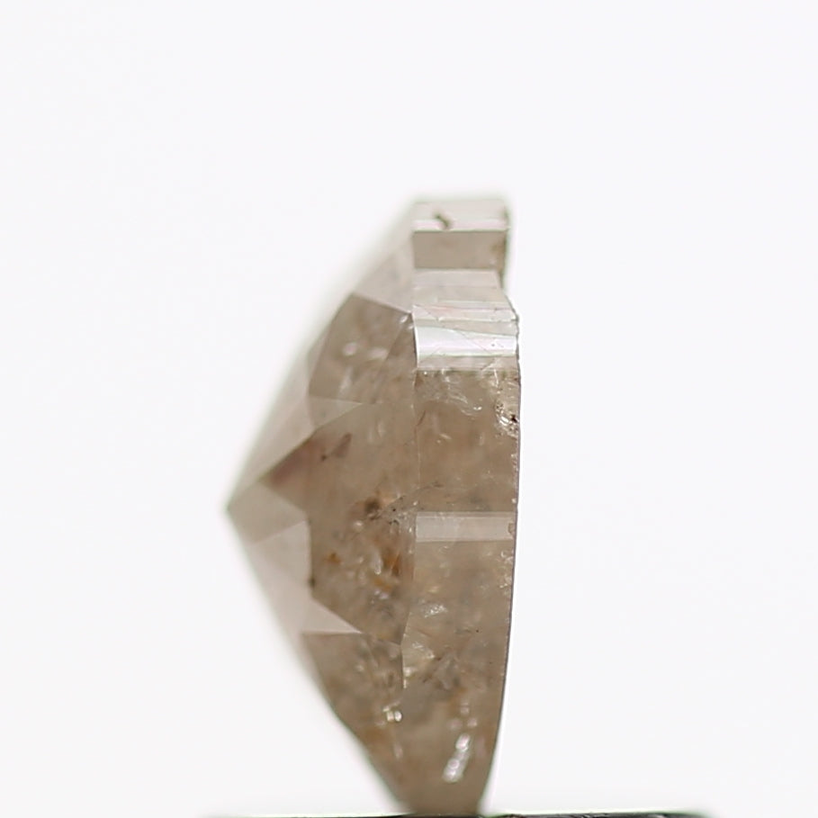 0.75 Carat Brown Rose Cut Natural Loose Diamond 6.65 MM