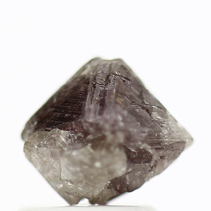 1.63 Carat Fancy Pink Purple Octahedron Rough Natural Diamond 7 MM - Blackdiamond