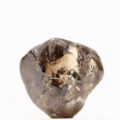 0.48 Carat Natural Cognac Brown Crystal Raw Rough Diamond 5 MM - Blackdiamond