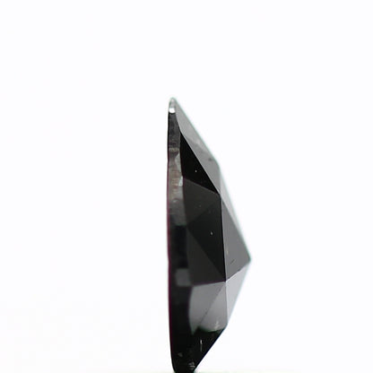 0.37 Carat Natural Rose Cut Fancy Black Pear Loose Diamond SDM932